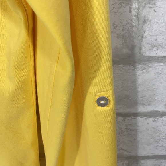 L.L.Bean yellow cardigan size Small - Picture 4 of 11